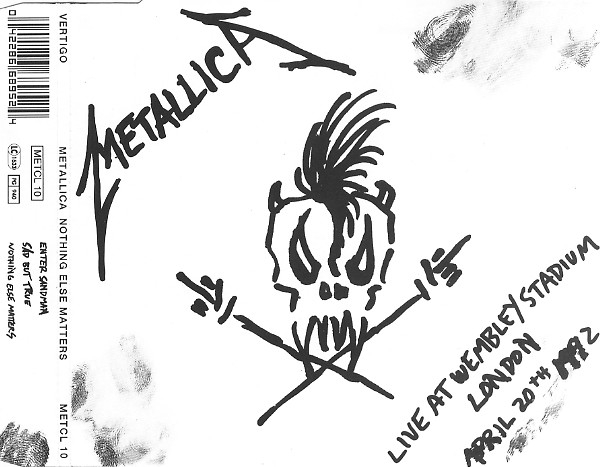 METALLICA - LIVE AT WEMBLEY STADIUM - CD '92 A223