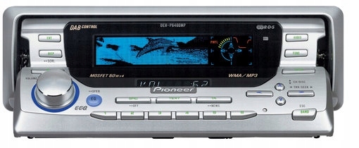 radio pioneer deh-p8400mp oel sub cd-mp3 aux