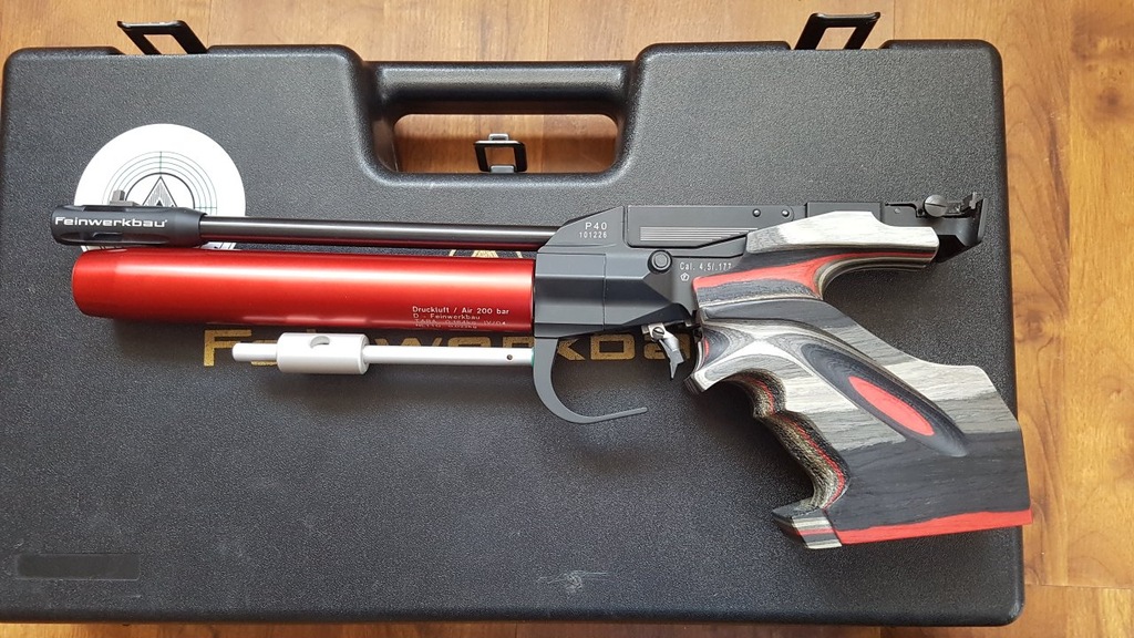 Pistolet PCP Feinwerkbau FWB P40 - stan jak Nowy
