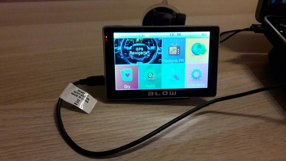 Nawigacja samochodowa BLOW GPS 50C