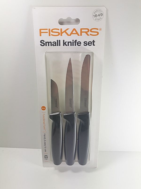 3 NOŻE FISKARS SMALL KNIFE SET