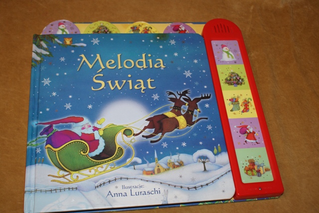 Melodia Świąt książka dla dzieci