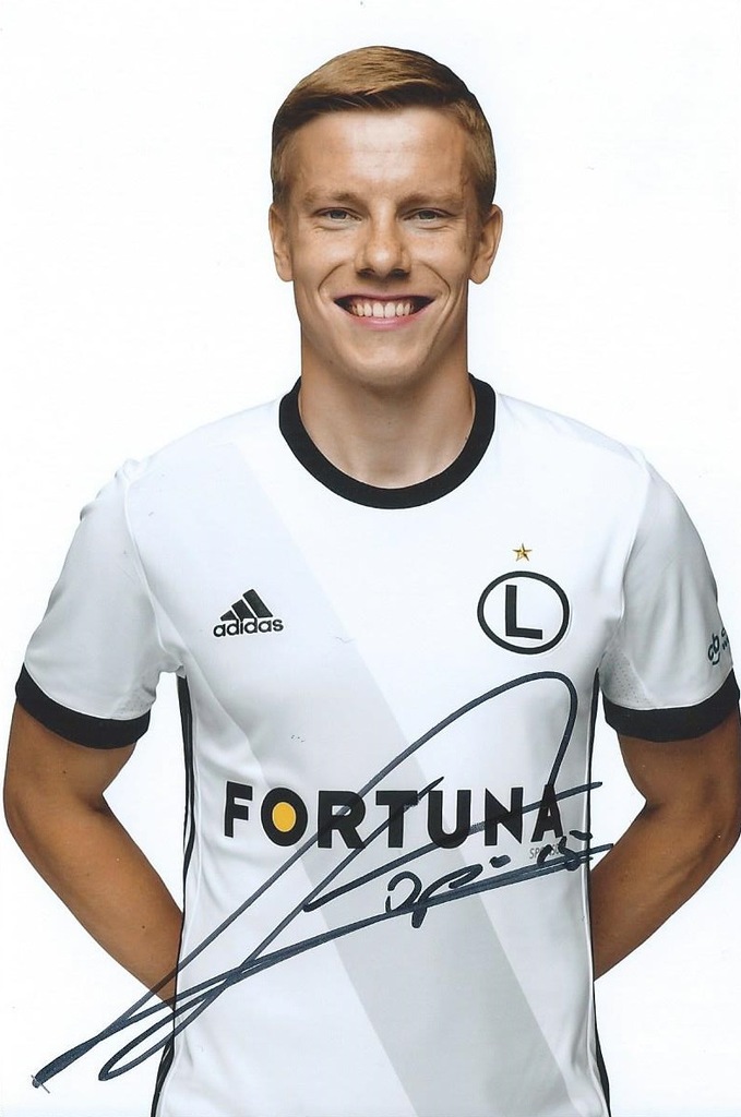 Michał KOPCZYŃSKI oryginalny autograf LEGIA