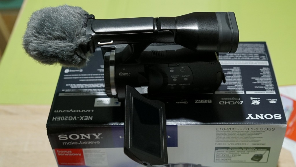 Kamera Sony NEX VG20 body