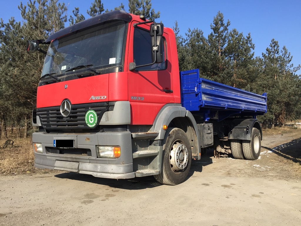 Mercedes Benz ATEGO 1833 Kiper Wywrotka 1823 1828