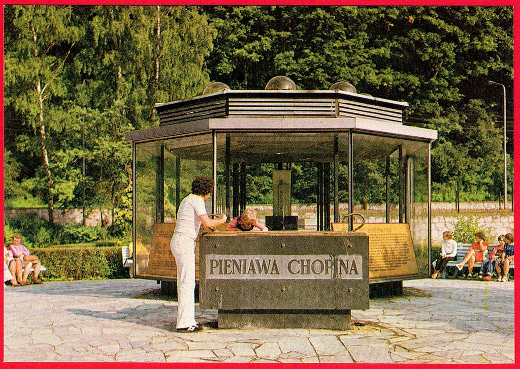 Duszniki Zdrój - Źródło Pieniawa Chopina  1985 rok