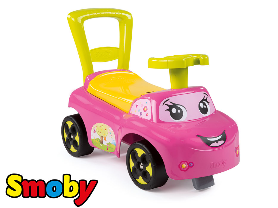 SMOBY Jeździk Chodzik Samochód dla dziewczynki