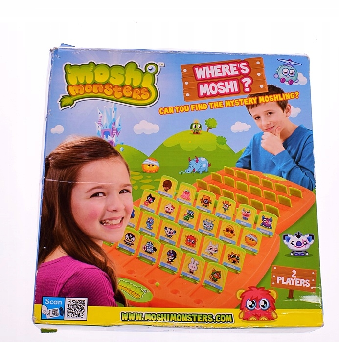 6080-12 MOSHI MONSTERS..GRA PLANSZOWA WHERES MOSHI