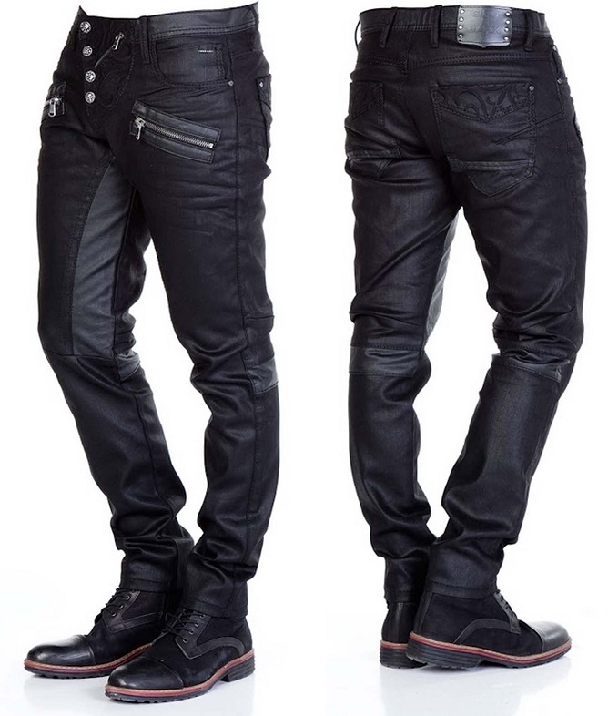 NEW_BLACK_JEANS_ WANTED CIPO BAXX CD320 : 32/34