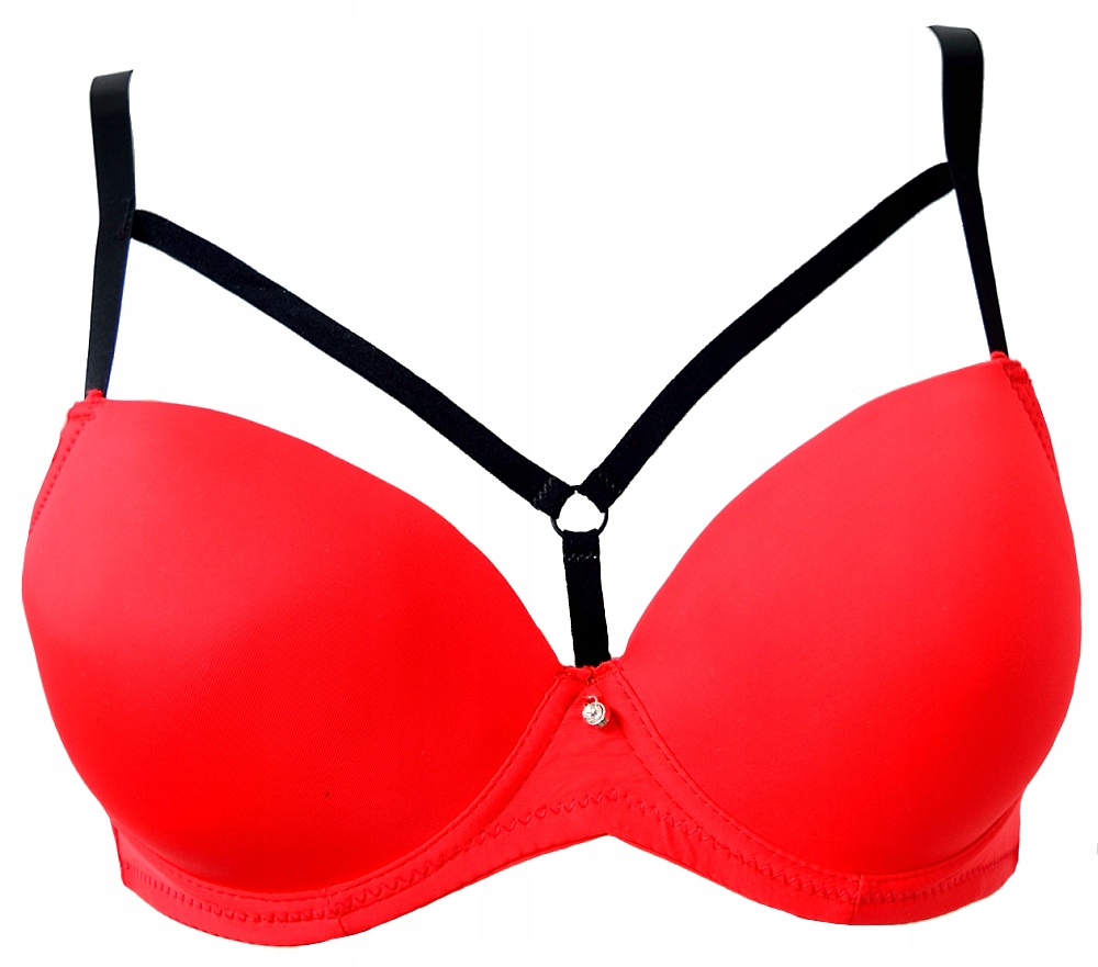 Biustonosz Stanik czerwony STRAPS 75B wzór 2148 7618325456