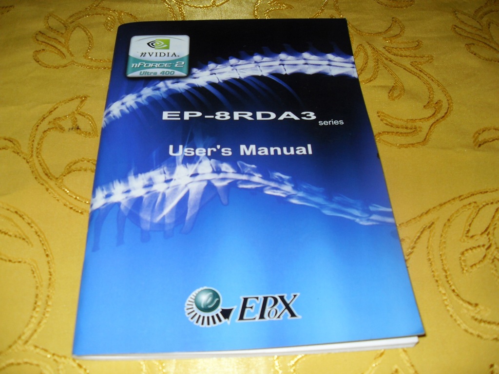 Instrukcja Obsługi User Manual Płyty EPoX EP-8RDA3