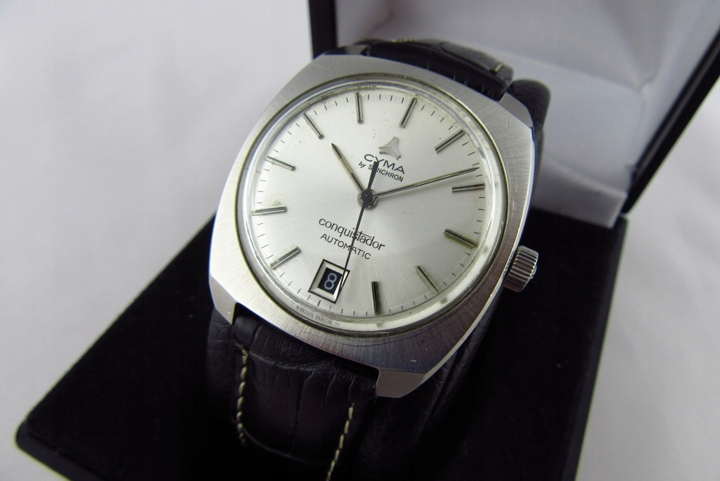 VINTAGE CYMA SYNCHRON _Conquistador STAL AUTOMATIC
