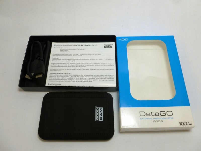 DYSK ZEWNĘTRZNY 1 TB (1000GB) USB 3.0 GOOD RAM