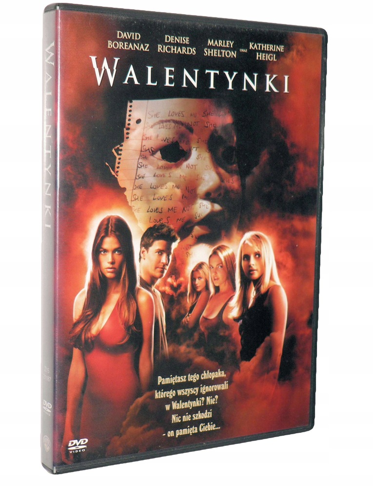 DVD - WALENTYNKI (2001) - K.Heigl - Unikat BDB