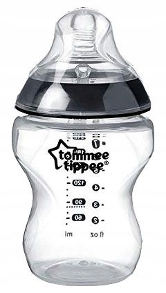 TOMMEE TIPPEE BUTELKA 260 ml czarna