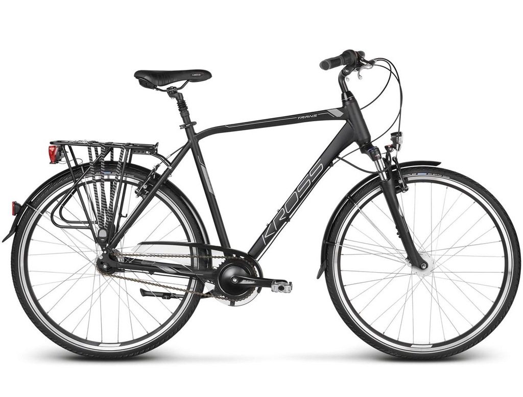 Rowery trekkingowe Kross Trans 6.0 Czarny L Srebr