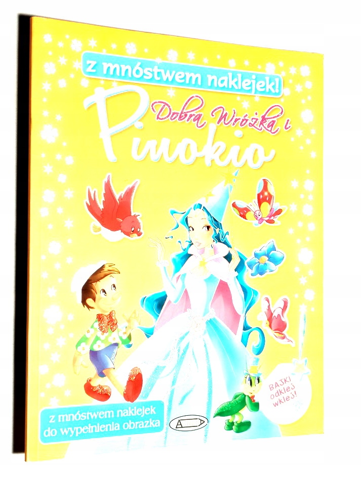 DOBRA WRÓŻKA I PINOKIO + NAKLEJKI NOWA