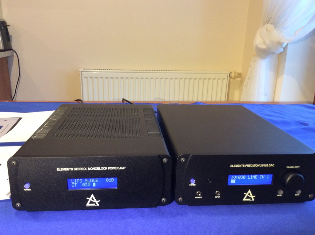 WZMACNIACZ plus DAC/PREAMP Leema Acoustic Elements
