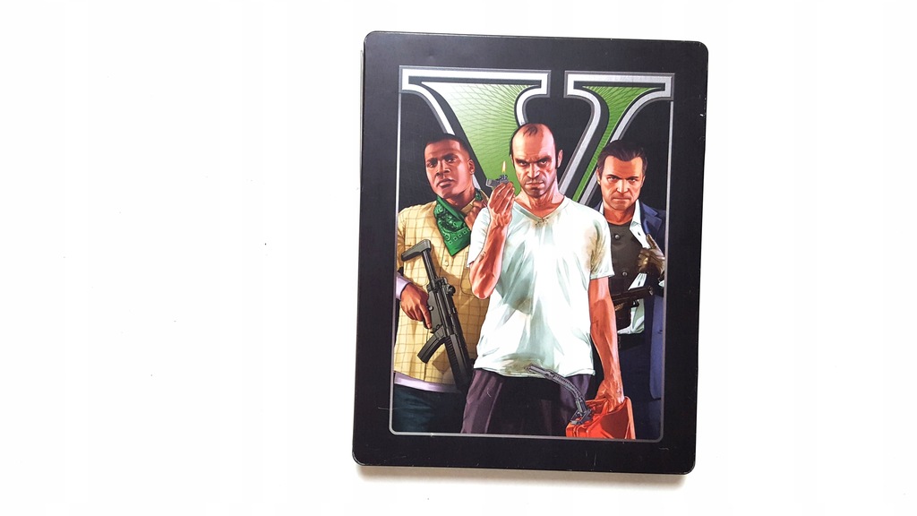 PS3 gra Grand Theft Auto V 5 GTA 5 V metal pudełko