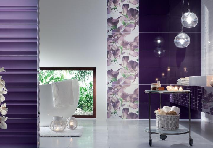 TUBĄDZIN COLOUR VIOLET PŁYTKI LESZNO