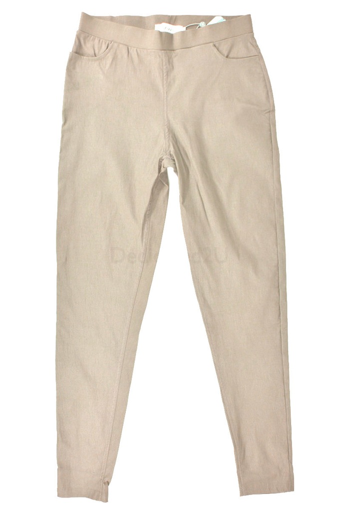 ZIZZI spodnie elastyczne slim fit j. beż r 40