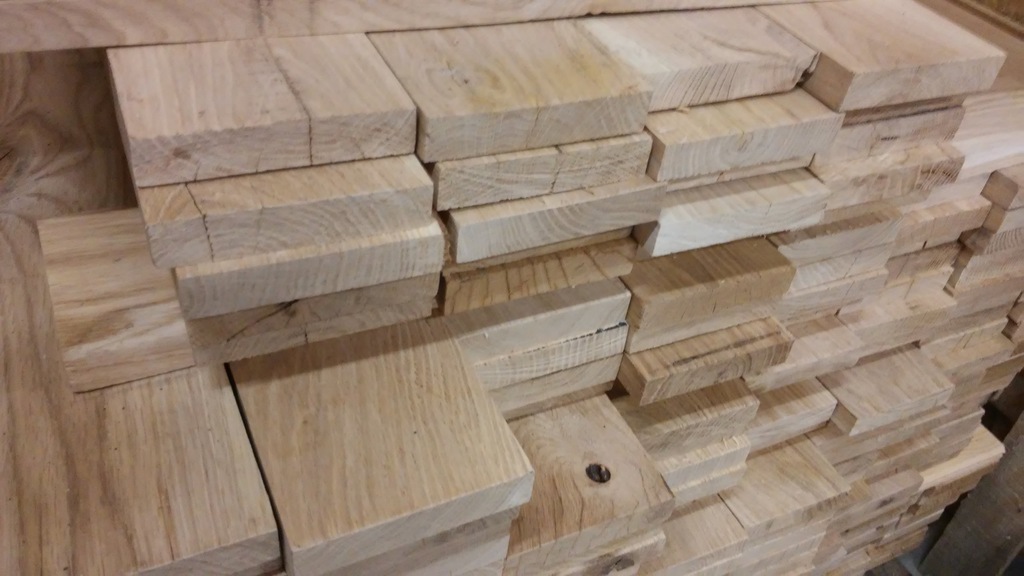 Deski dębowe 20x105x800mm suche, heblowane.