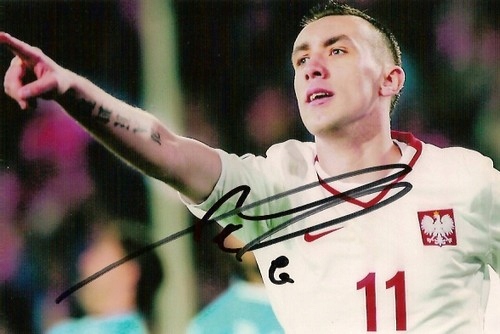 Autograf IRENEUSZ JELEŃ! Auxerre, Górnik Zabrze!