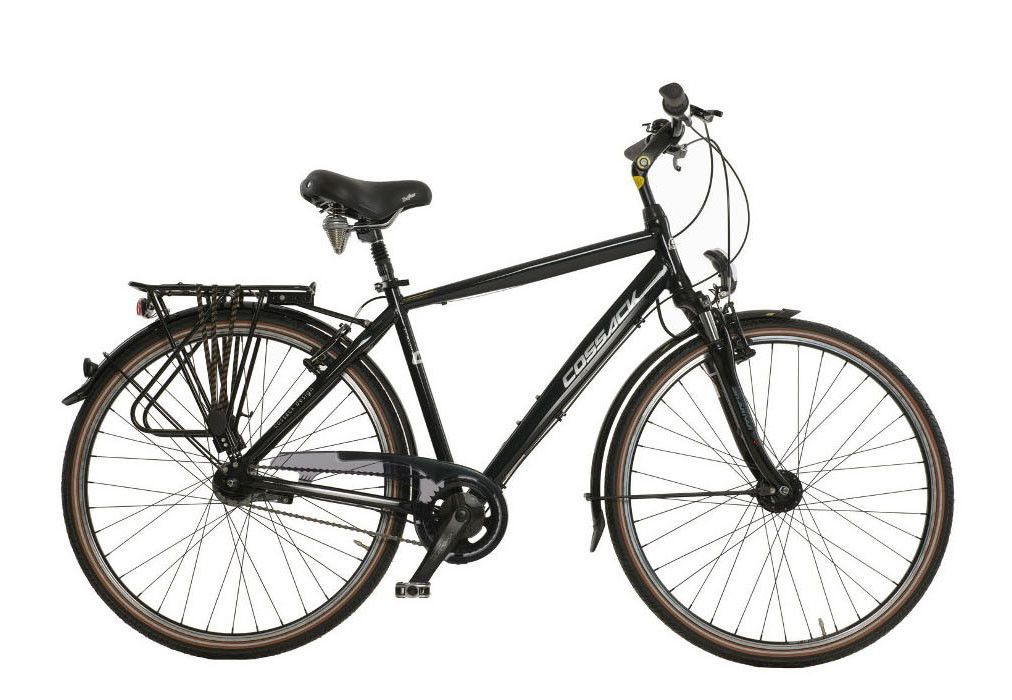 Rower Cossack EPICA czarna pantera - Trekkingowe