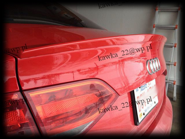 AUDI A4 B8 SEDAN 2008-2012 SPOILER LOTKA PODKŁAD!!