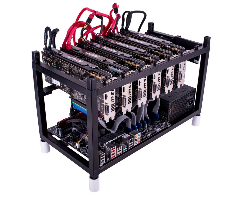 Koparka Kryptowalut Dual Mining 6x GTX1070 TI BTG - 7070351560 - oficjalne archiwum Allegro