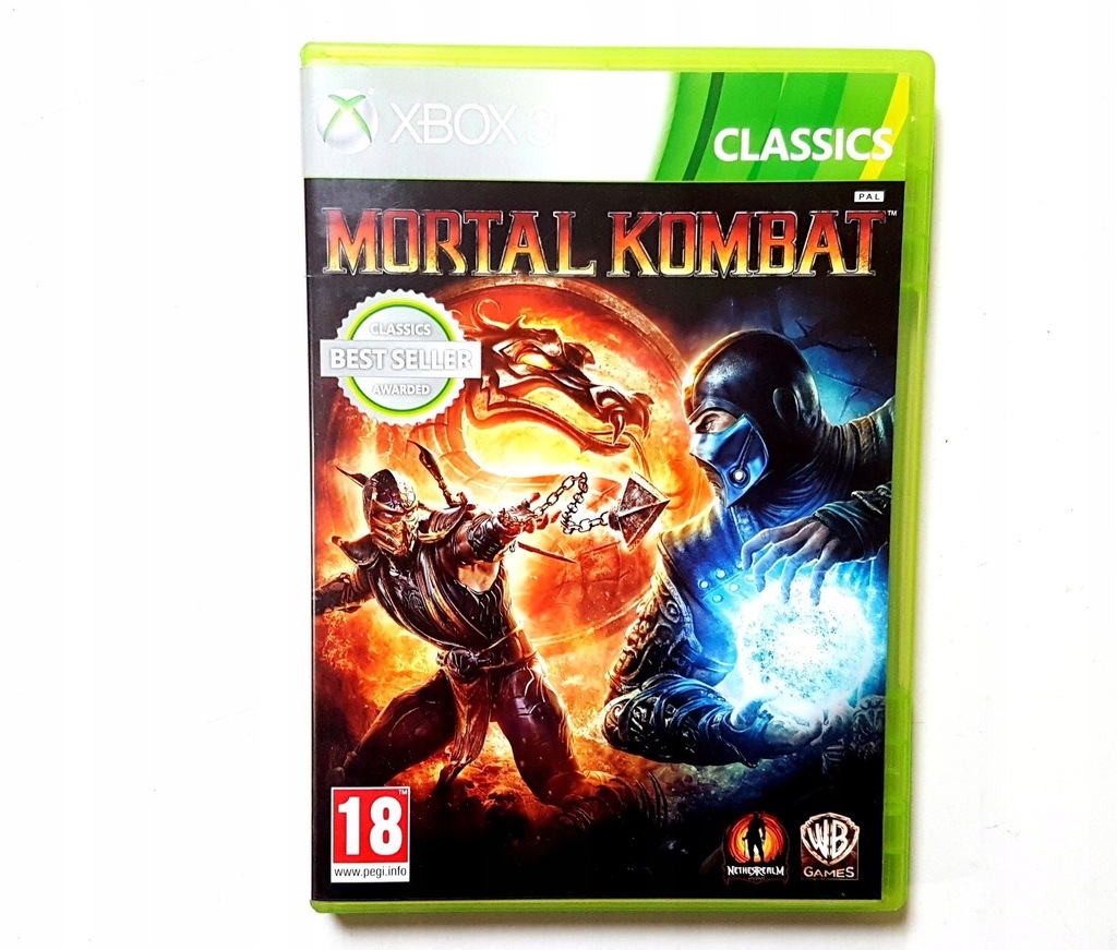 Xbox 360 gra MORTAL KOMBAT po POLSKU napisy
