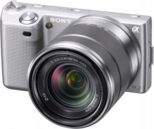 Sony Nex-5K 16,1MPx 3' + 18-55mm OSS + Lampa 5,8K