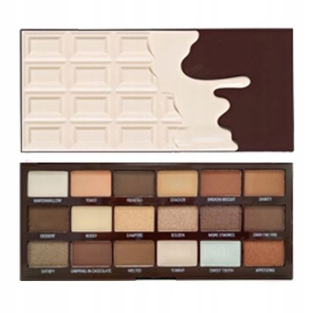 Makeup Revolution paleta cieni Chocolate Smores
