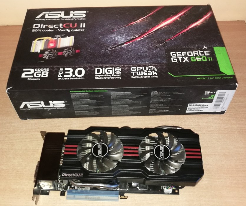 ASUS Geforce GTX 660 Ti 2 GB DirectCU II