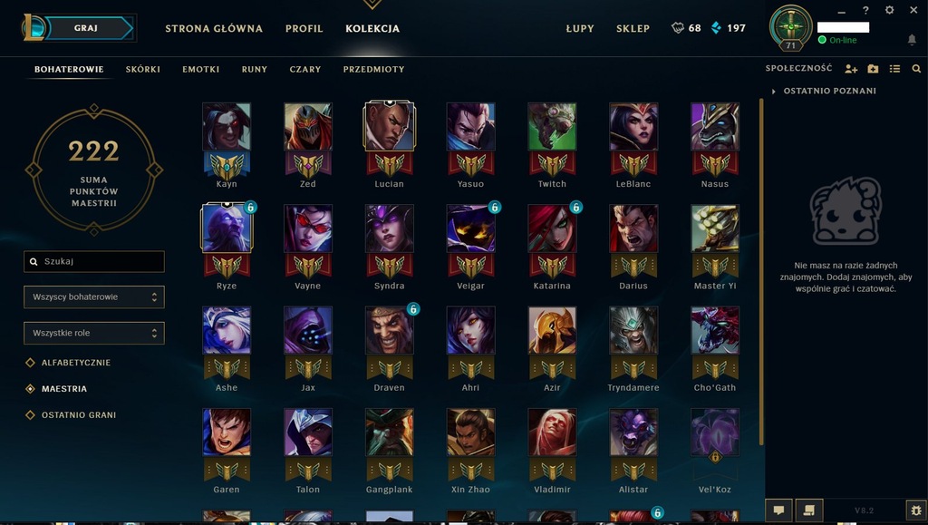 Konto League Of Legends Gold V + Konto PBE !!