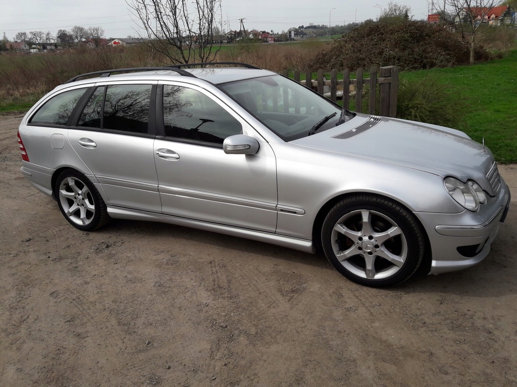 PROGI AMG MERCEDES C KLASA W203 KOMBI LIFT