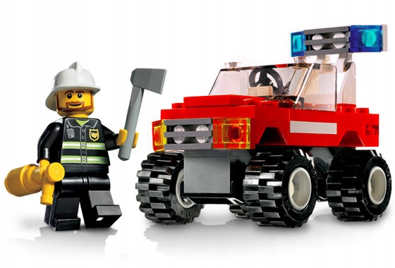 LEGO City Straż Pożarna Wóz strażacki 7241