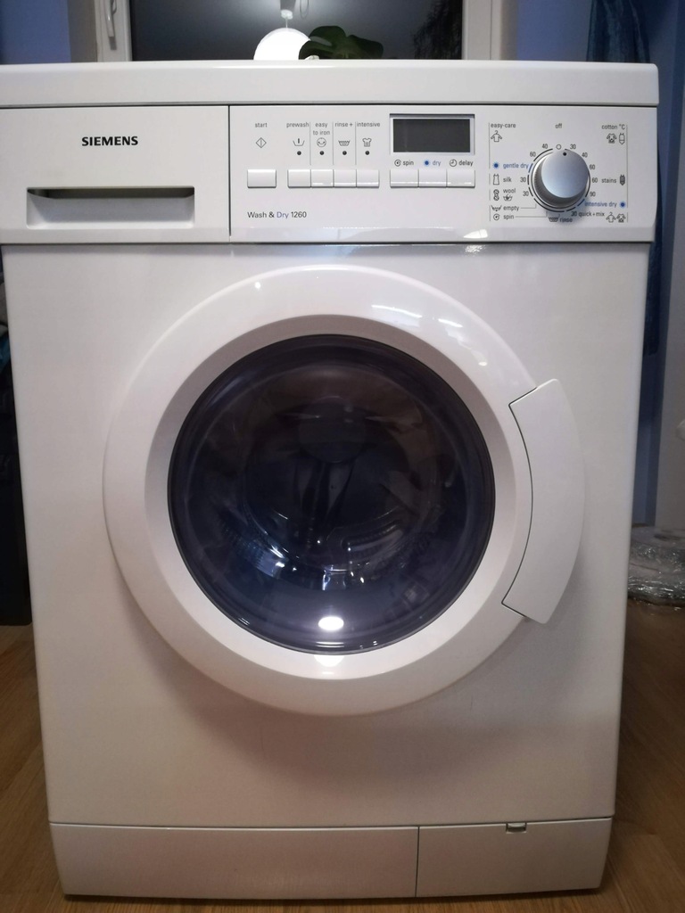 siemens wash and dry 1260