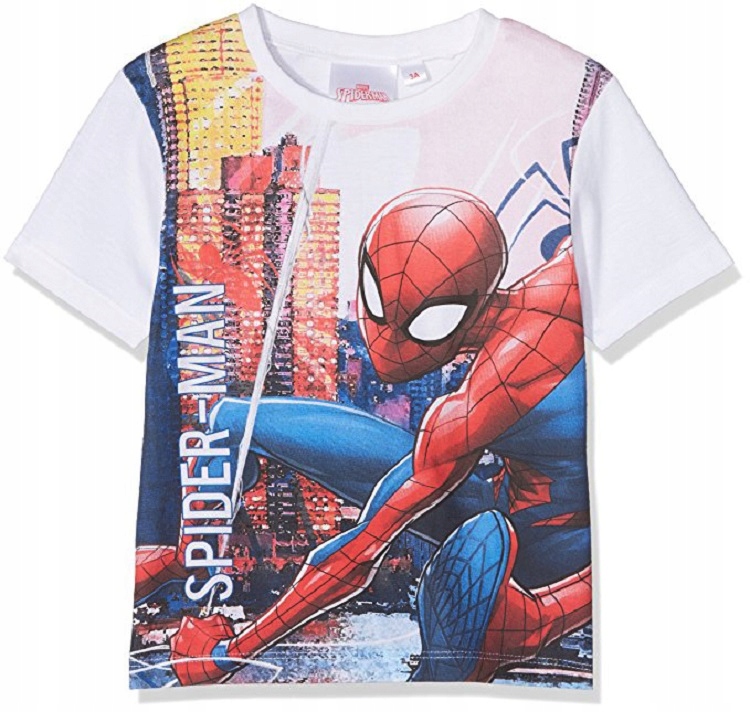 Spiderman Koszulka dla chłopca Tshirt Marvel 128cm