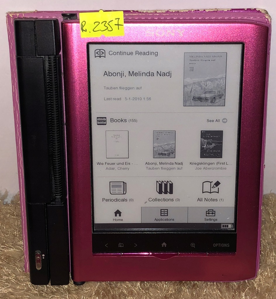 CZYTNIK EBOOK SONY READER PRS-350 NR R.2357