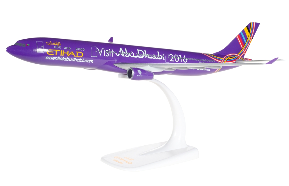 Model Airbus A330-300 ETIHAD Visit Abu Dhabi 1:200