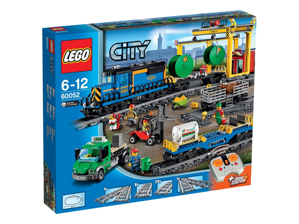 Lego city 60052 обзор