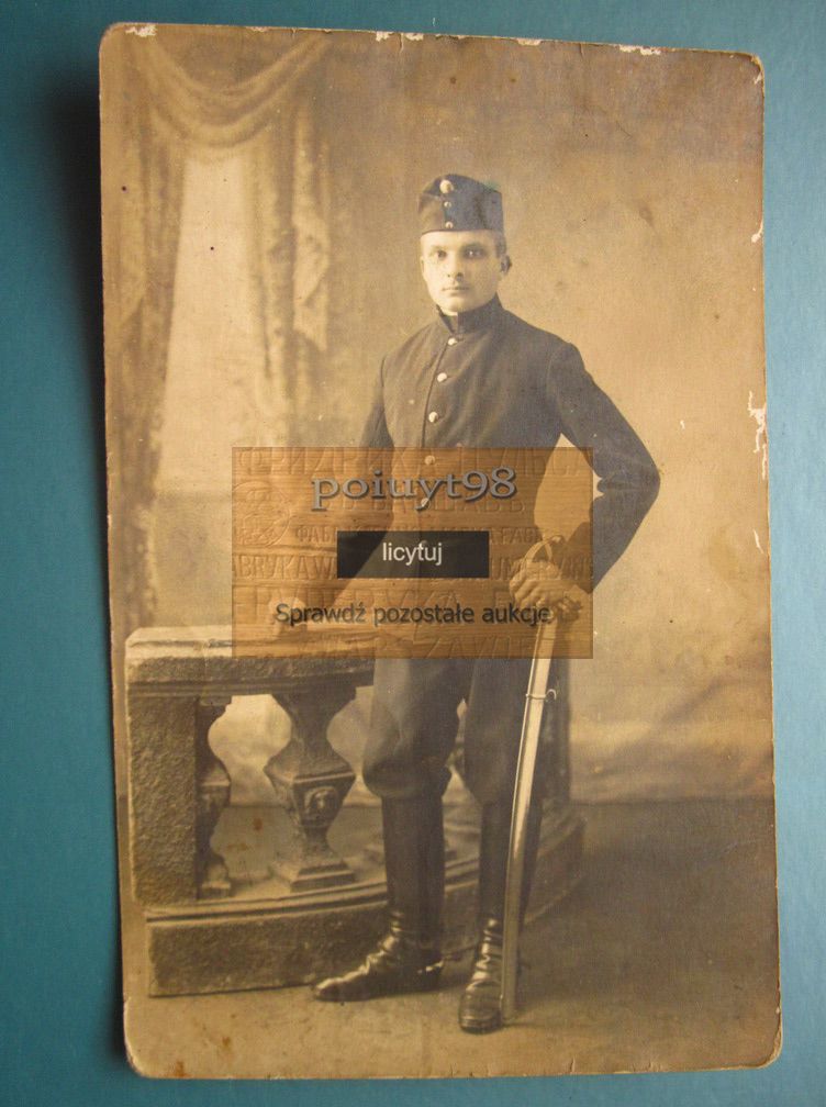 CK KAWALERZYSTA - POLAK - SZABLA - GRAZ - 1914