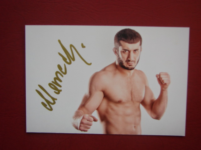 Mamed Khalidov - oryginalny autograf
