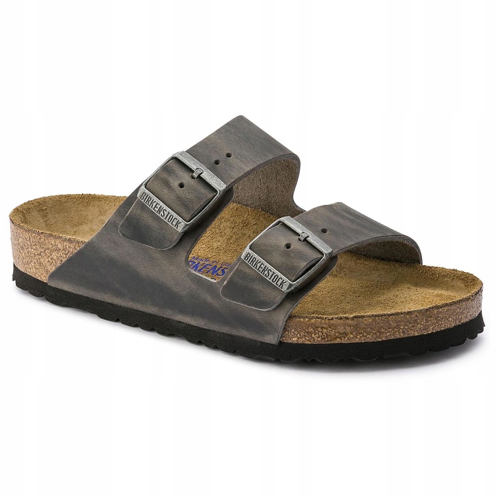 Birkenstock Arizona Iron Oiled Leather Soft
