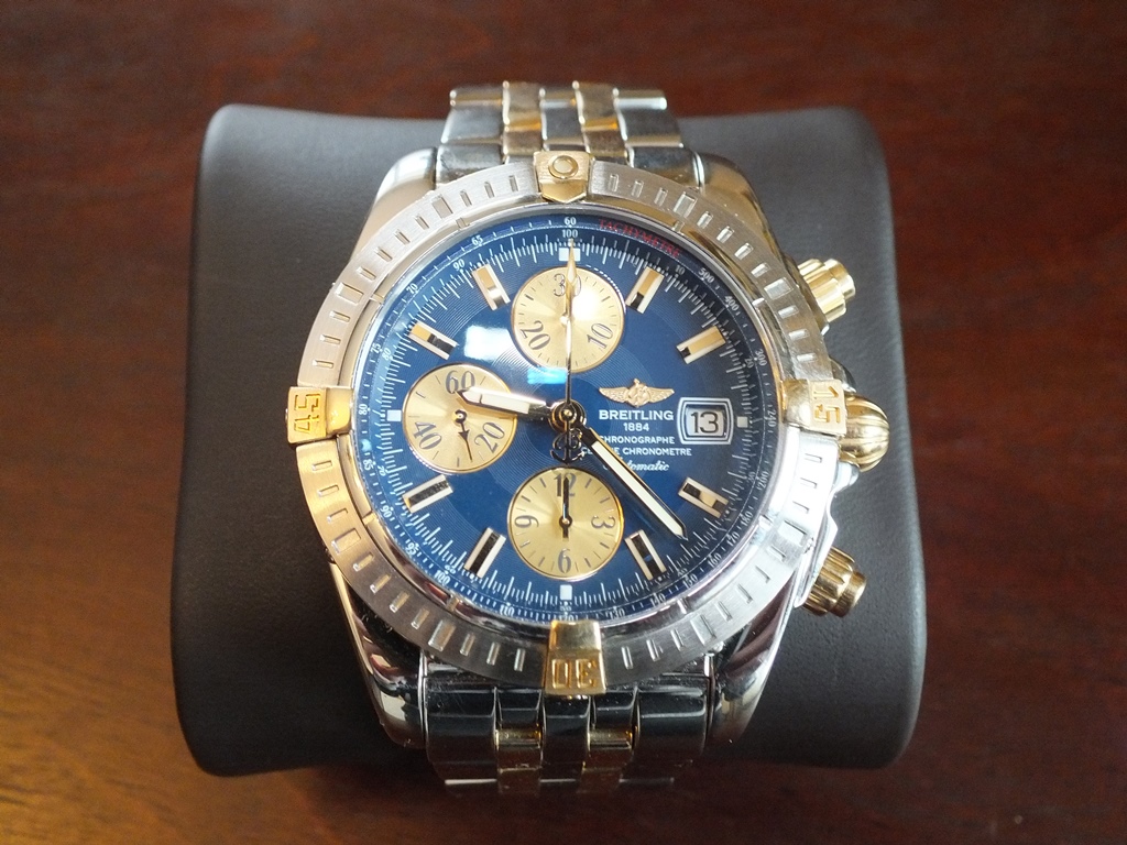 Zegarek Breitling B13356 Złoto + Stal * Jak Nowy