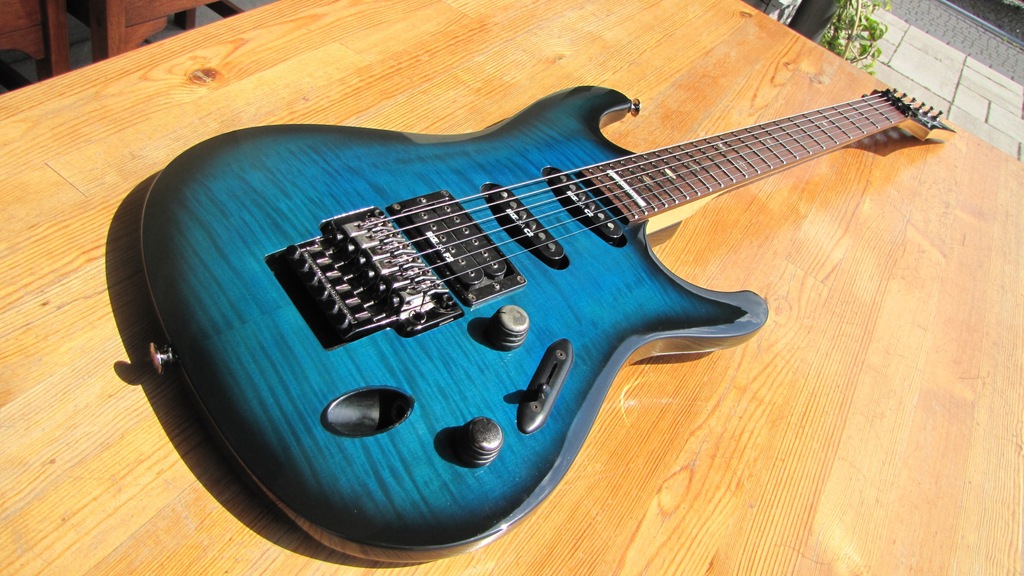 Ibanez 540S FM Transparent Blue 1992 ! Japan !