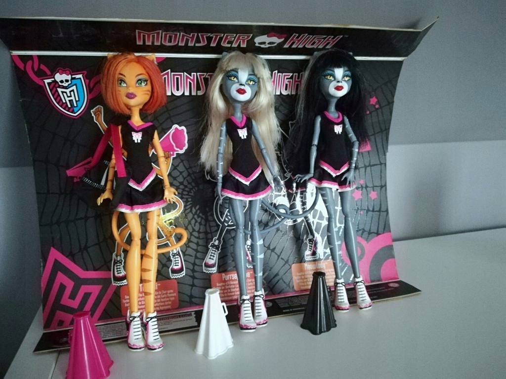 zestaw monster high toralei purrsephone meowlody