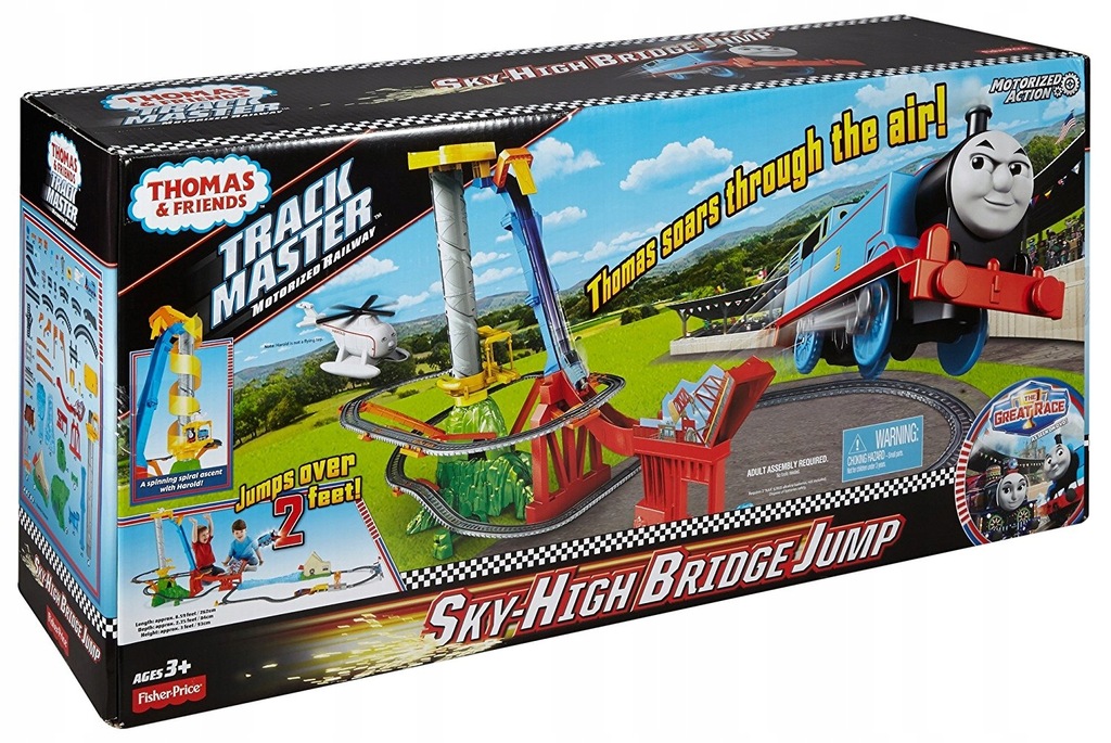 THOMAS TOMEK TRACKMASTER Tory 262cm WIELKI SKOK