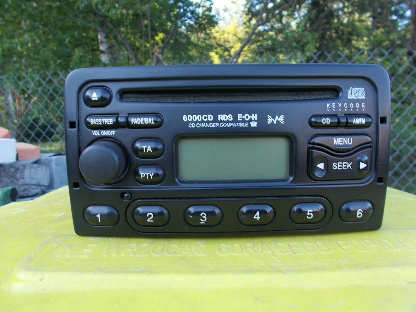 RADIO 6000CD FORD MONDEO MK2 MK3 + KOD